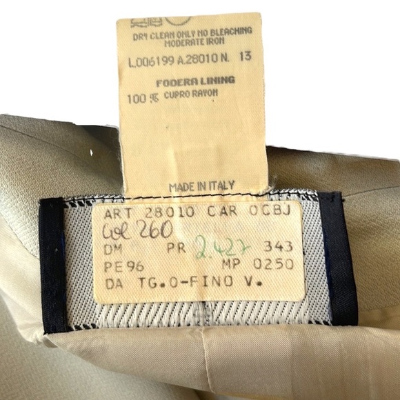 Les Copains Couture mini dress and matching coat. Light blue from late 90’s Y2K. - Picture 10 of 10